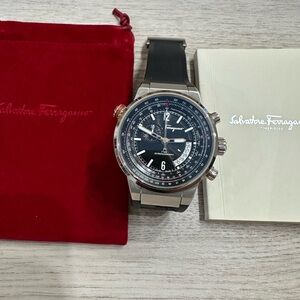 Black Leather Men's Bag